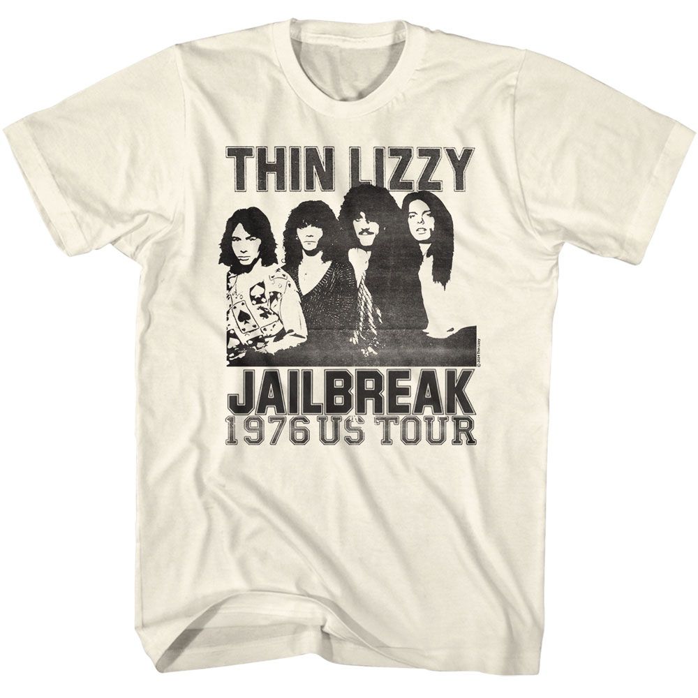 THIN LIZZY Eye-Catching T-Shirt, Jailbreak