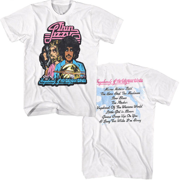 THIN LIZZY Eye-Catching T-Shirt, Vagabonds – Authentic Band Merch