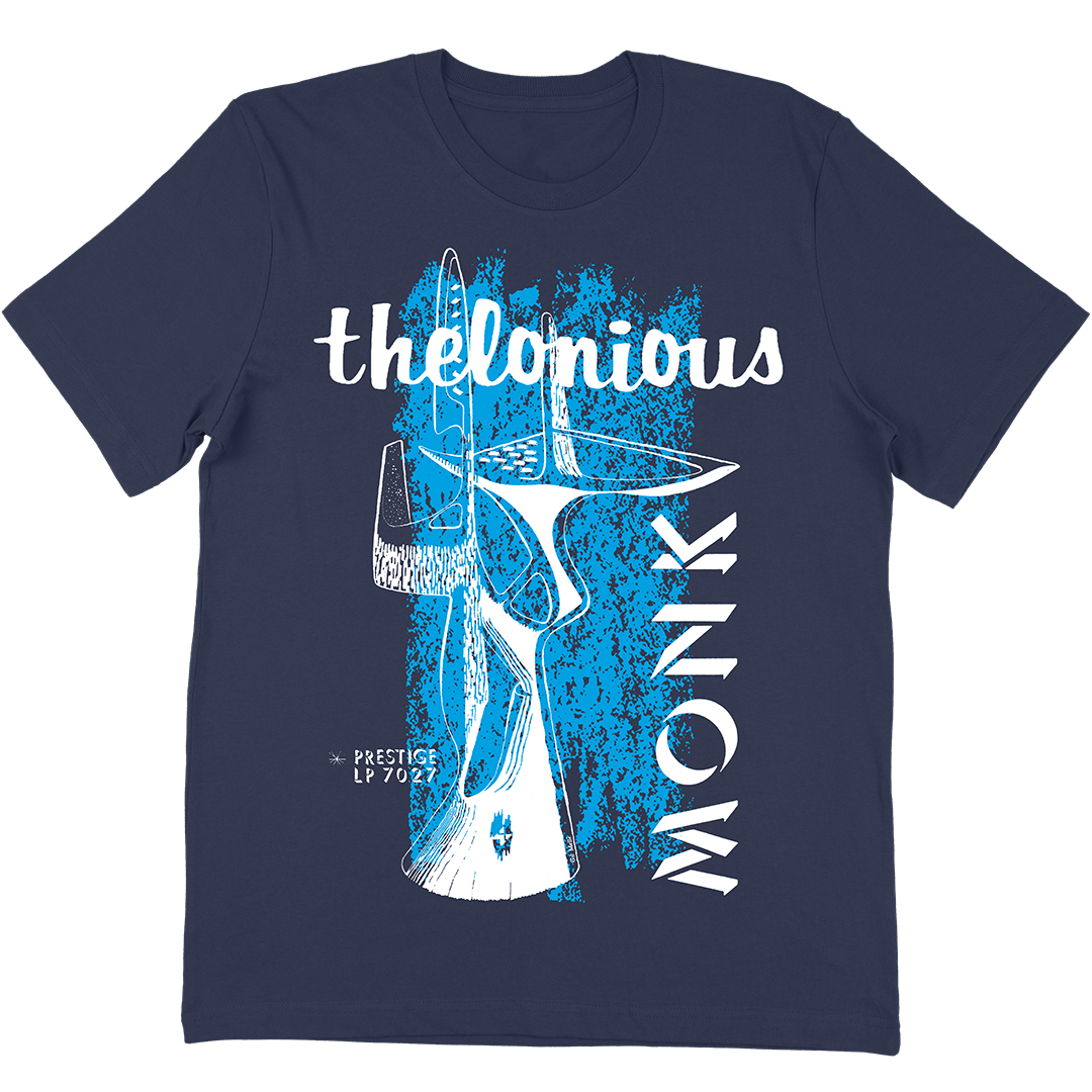 Thelonious Monk LP 7027 T-Shirt In Navy