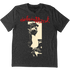 Thelonious Monk Standing At The Piano T-Shirt In Charcoal Grey