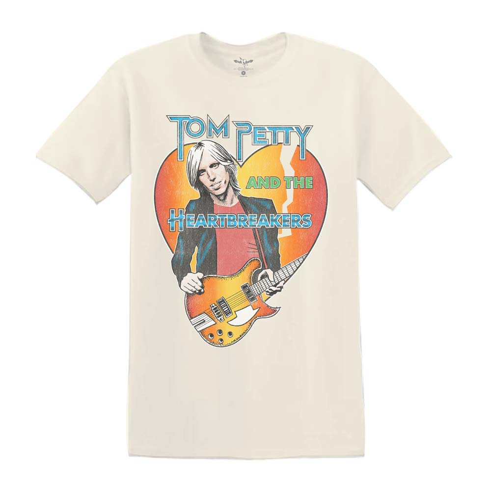 TOM PETTY Pigment Dyed T-Shirt, Guitar