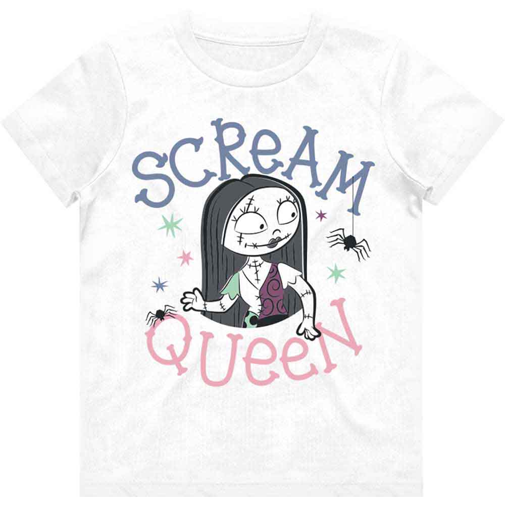 DISNEY Attractive Kids T-shirt, The Nightmare Before Christmas Scream Queen