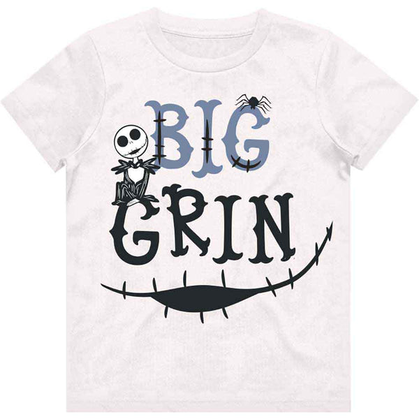 DISNEY Attractive Kids T-shirt, The Nightmare Before Christmas Big Grin