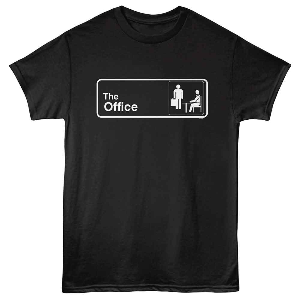 THE OFFICE Eye-Catching T-Shirt, THE OFFICE SIGN