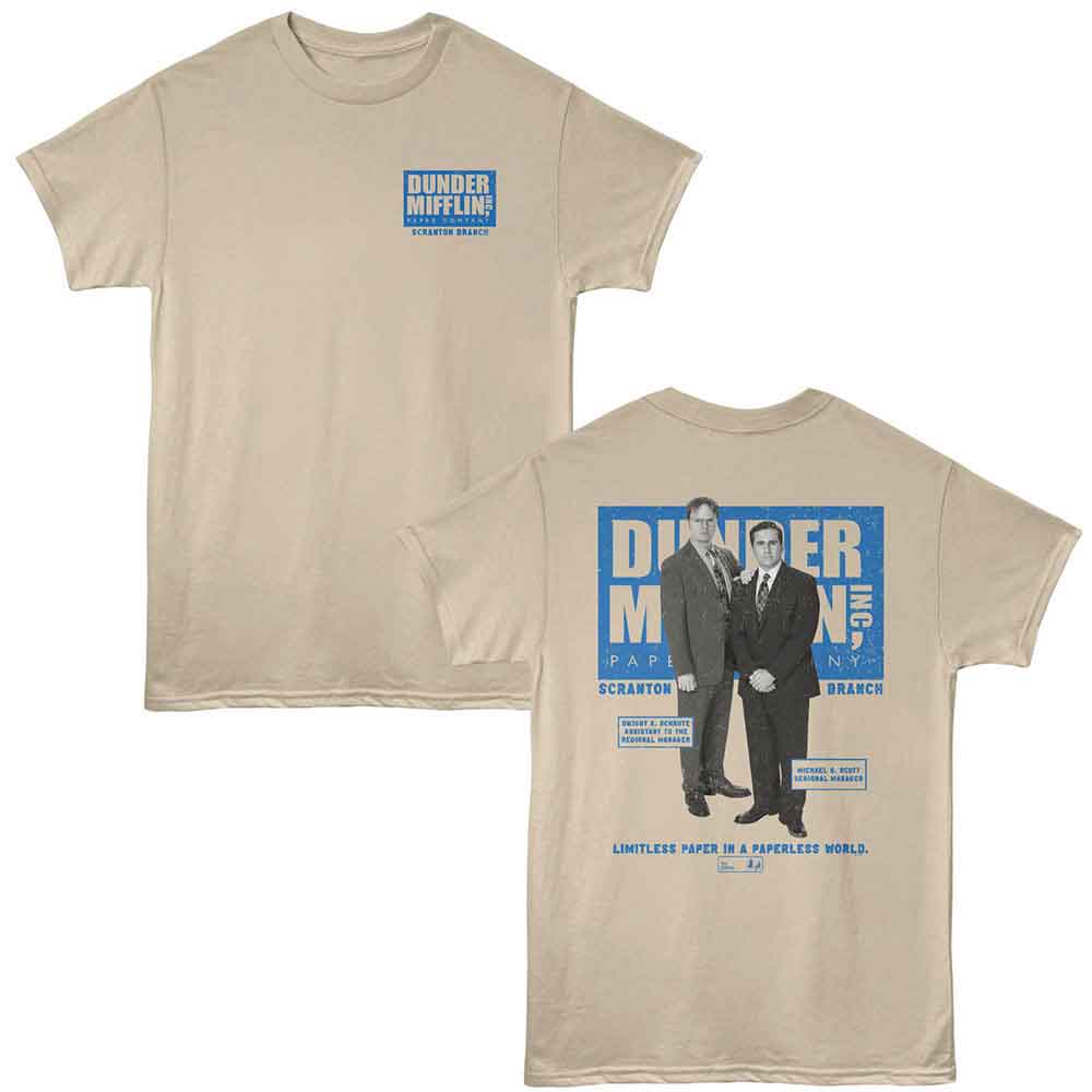 THE OFFICE Eye-Catching T-Shirt, LIMITLESS PAPER
