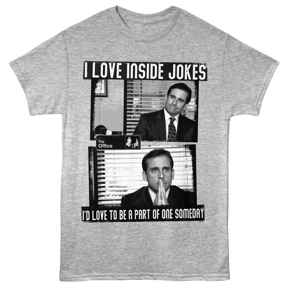 THE OFFICE Eye-Catching T-Shirt, INSIDE JOKES