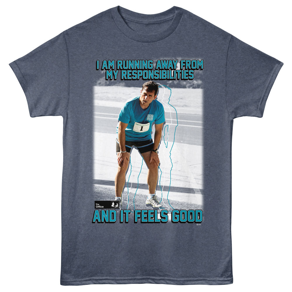 THE OFFICE Eye-Catching T-Shirt, FEELS GOOD