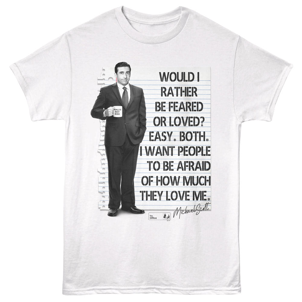 THE OFFICE Eye-Catching T-Shirt, THEY LOVE ME