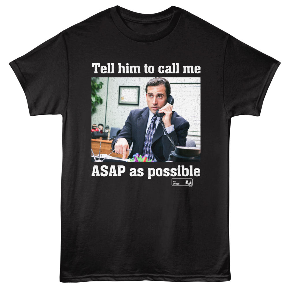 THE OFFICE Eye-Catching T-Shirt, ASAP AS POSSIBLE