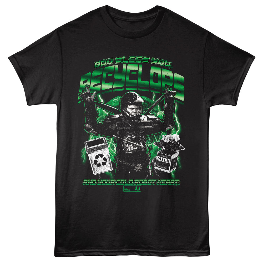 THE OFFICE Eye-Catching T-Shirt, RECYCLOPS