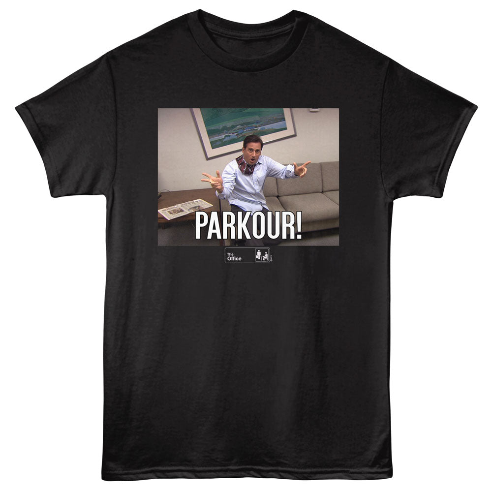 THE OFFICE Eye-Catching T-Shirt, PARKOUR