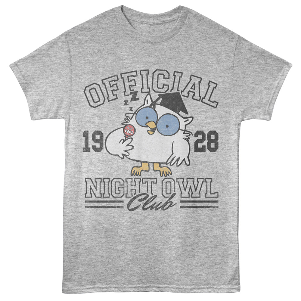 TOOTSIE ROLL Cute T-Shirt, NIGHT OWL CLUB