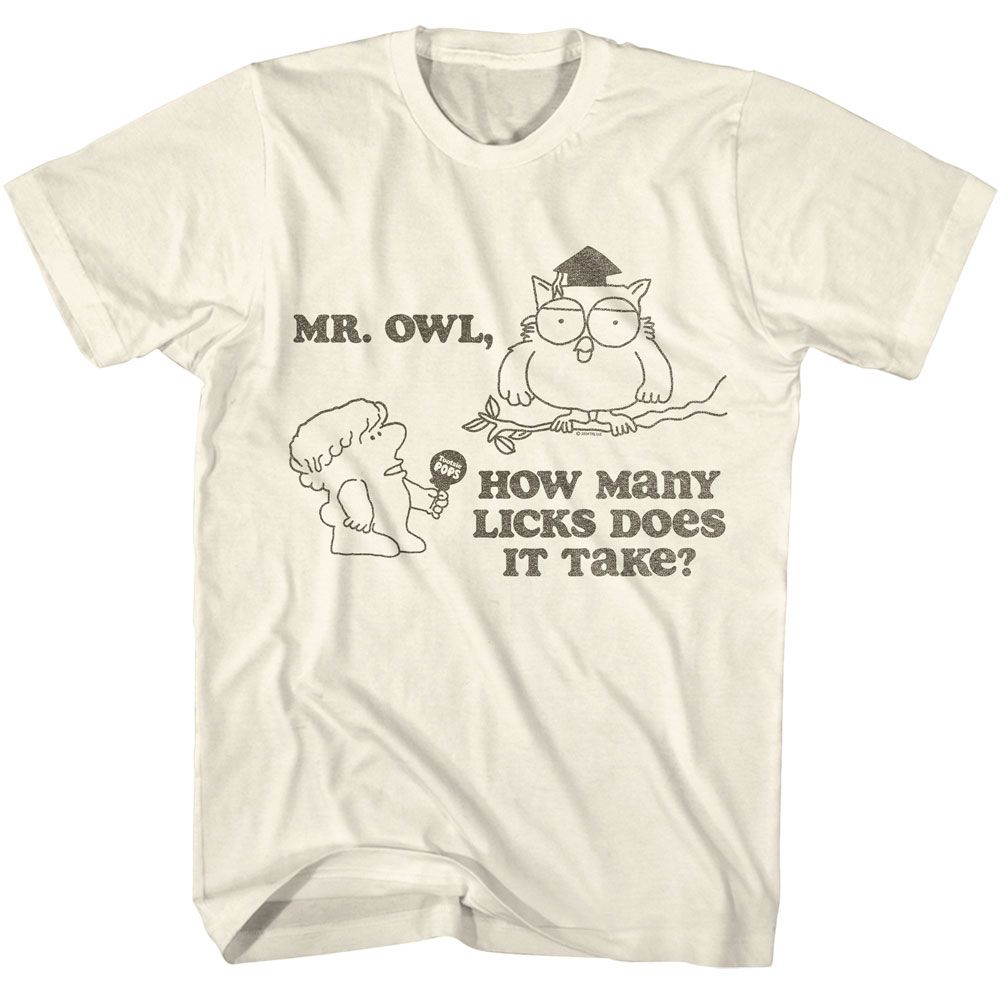TOOTSIE ROLL Eye-Catching T-Shirt, MR OWL