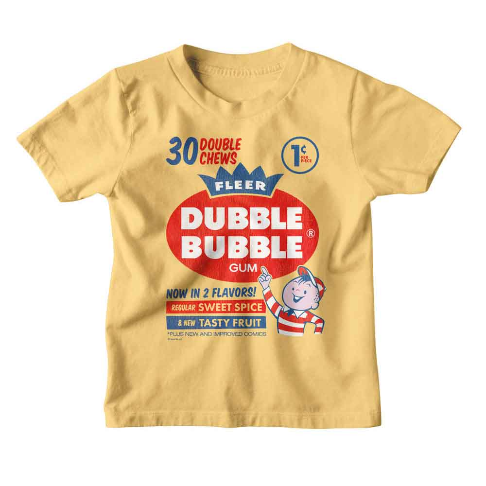TOOTSIE ROLL Eye-Catching T-Shirt, DUBBLE BUBBLE 50S