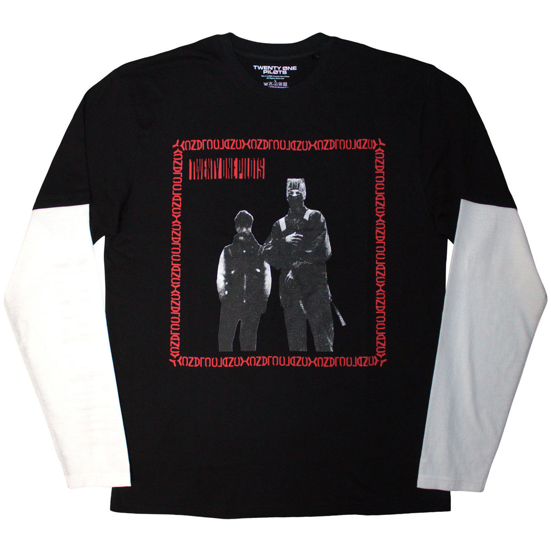 TWENTY ONE PILOTS Long Sleeve T-Shirt, Run Frame