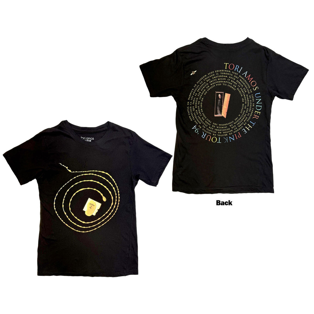 TORY AMOS Attractive T-Shirt, Under The Pink Tour