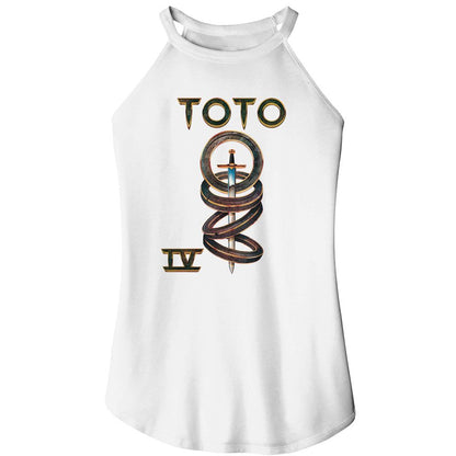 Women Exclusive TOTO Rocker Tank, IV Album Cover