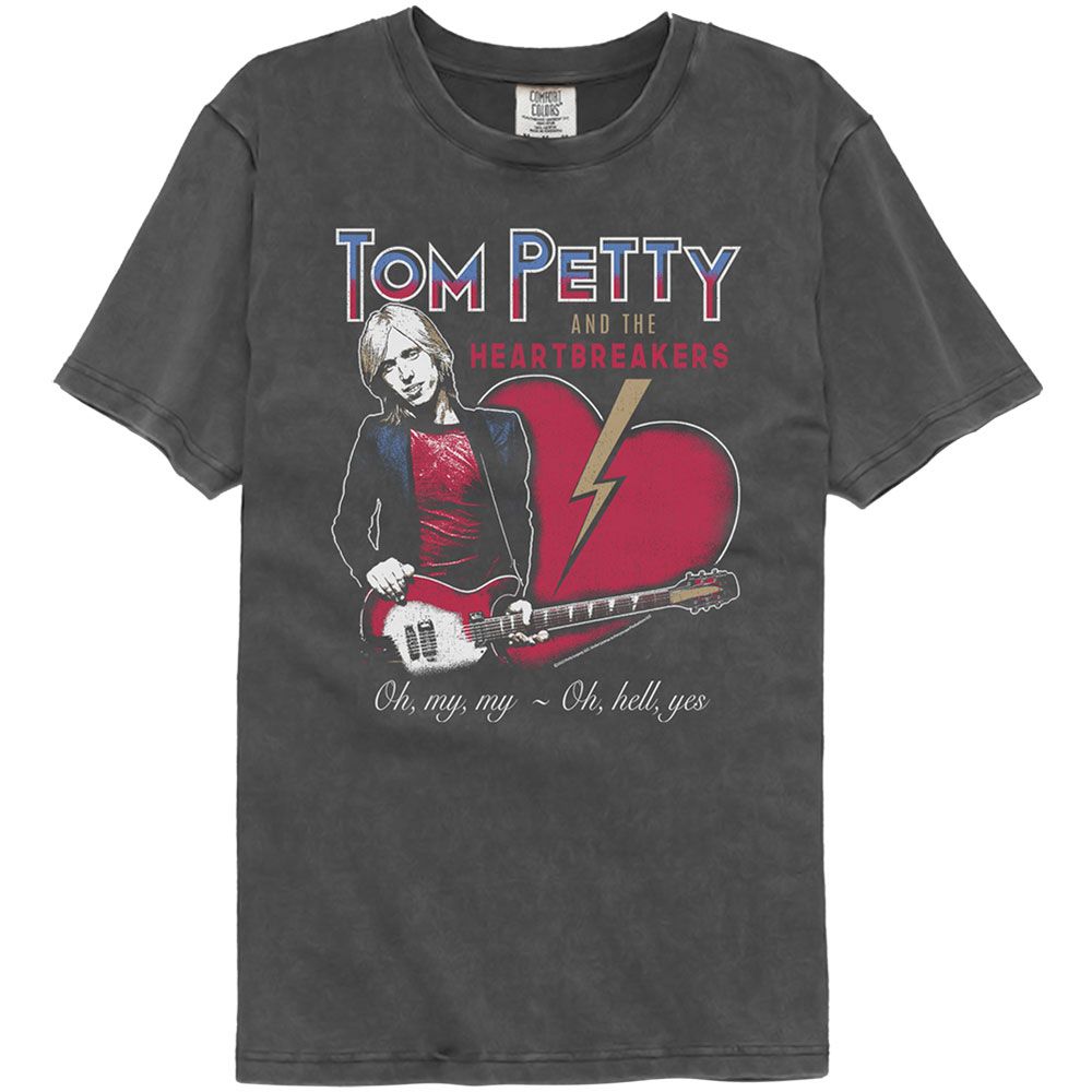 TOM PETTY &amp; THE HEARTBREAKERS Vintage Wash T-Shirt, Oh My My