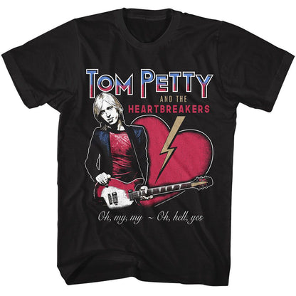 TOM PETTY &amp; THE HEARTBREAKERS Eye-Catching T-Shirt, Oh My My