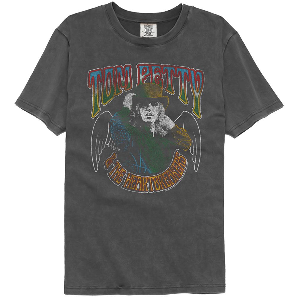 TOM PETTY &amp; THE HEARTBREAKERS Vintage Wash T-Shirt, Wings