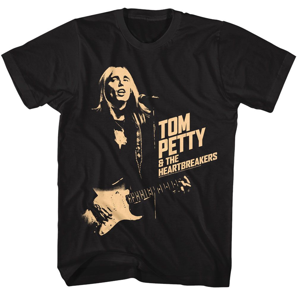 TOM PETTY &amp; THE HEARTBREAKERS Eye-Catching T-Shirt, One