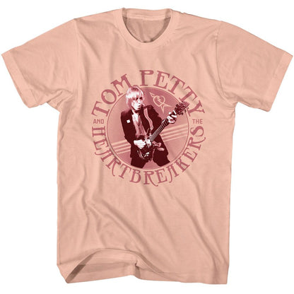 TOM PETTY &amp; THE HEARTBREAKERS Eye-Catching T-Shirt, Circle