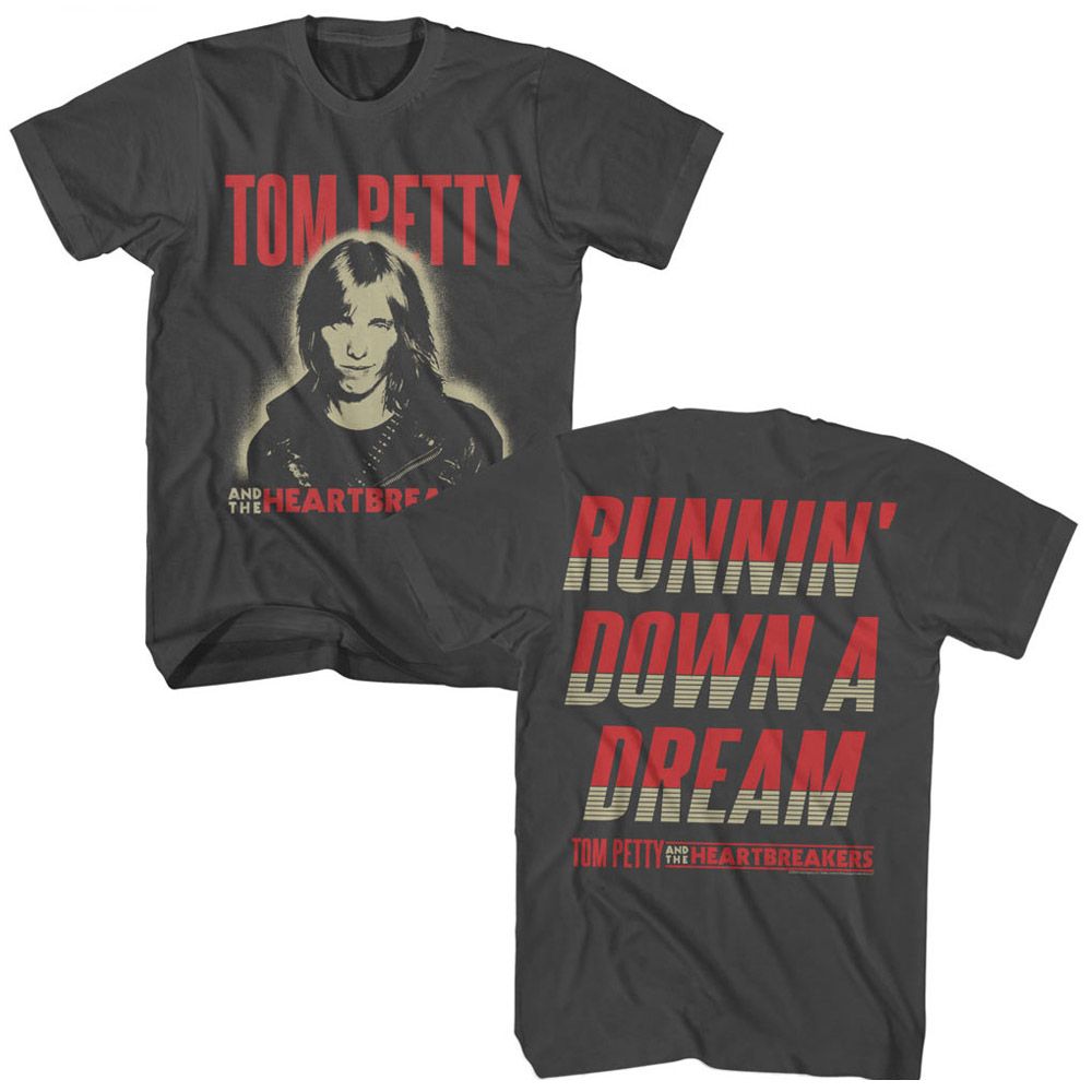 TOM PETTY &amp; THE HEARTBREAKERS Eye-Catching T-Shirt, Runnin Down a Dream