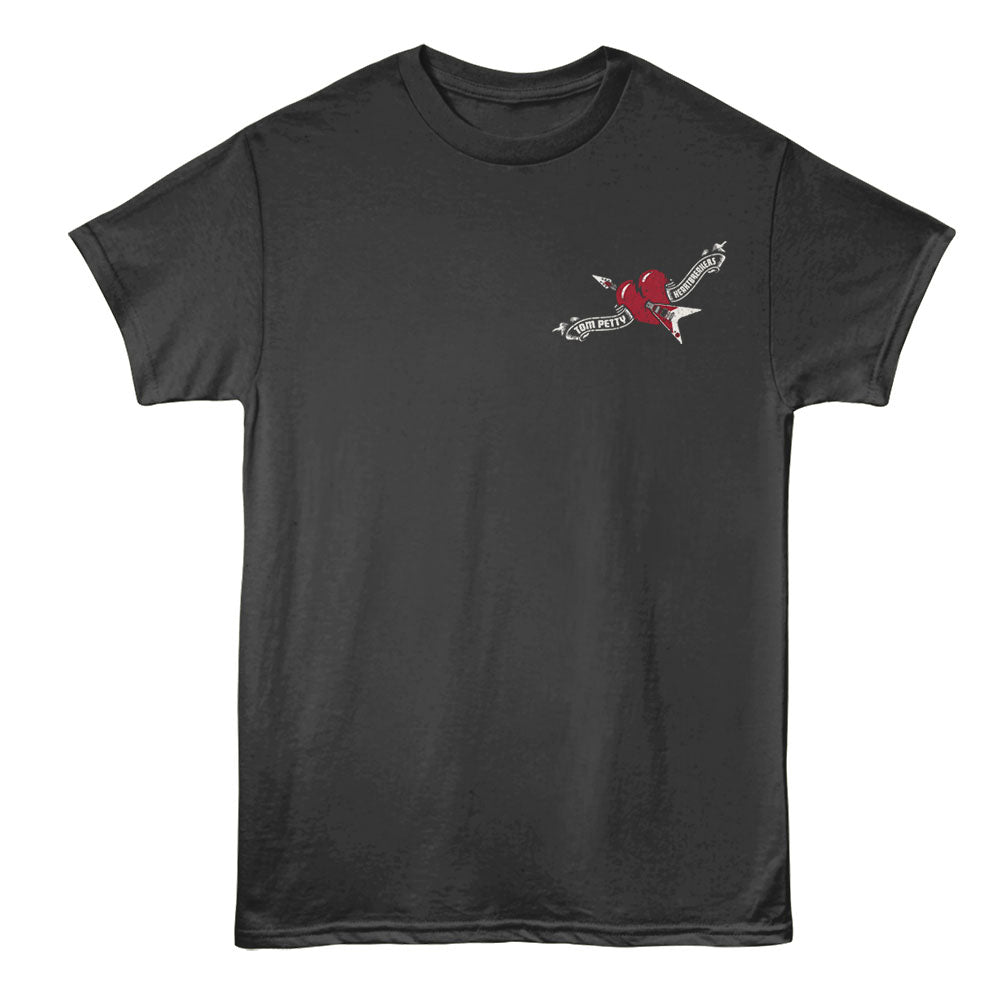 TOM PETTY &amp; THE HEARTBREAKERS Eye-Catching T-Shirt, BROKEN HEART