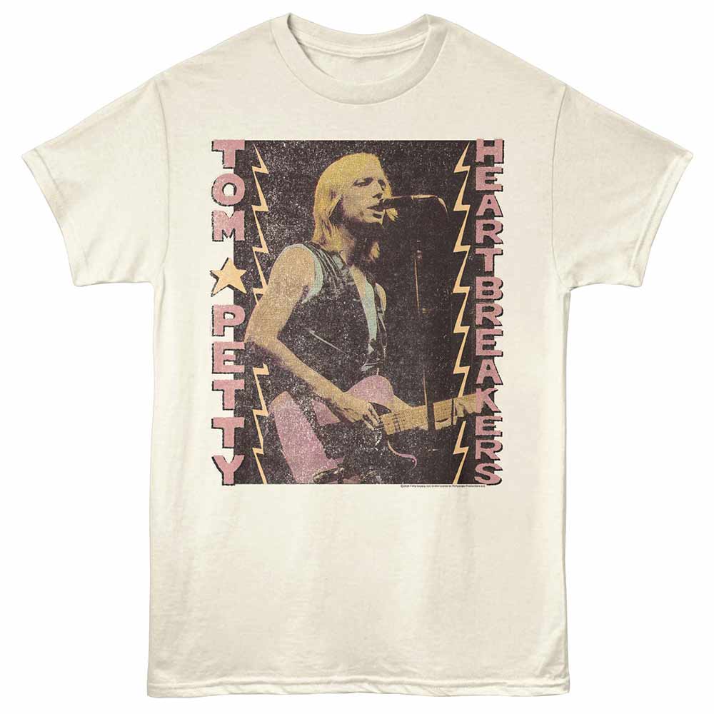 TOM PETTY &amp; THE HEARTBREAKERS Eye-Catching T-Shirt, STAR PHOTO