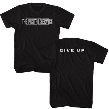 THE POSTAL SERVICE Eye-Catching T-Shirt, Give Up