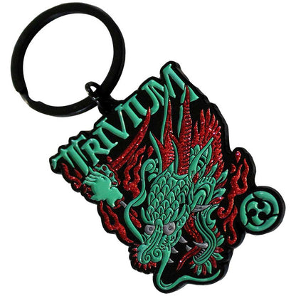 TRIVIUM Keychain, Deadmen Dragon Head