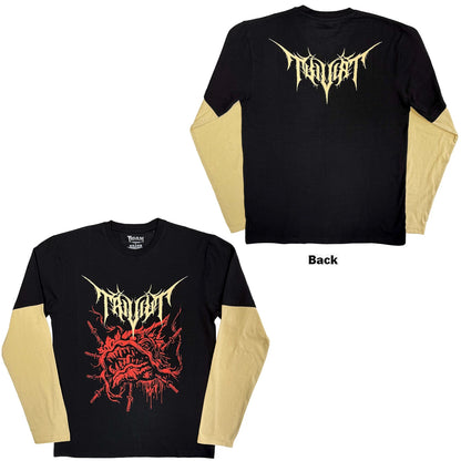 TRIVIUM Long Sleeve T-Shirt, Red Demon