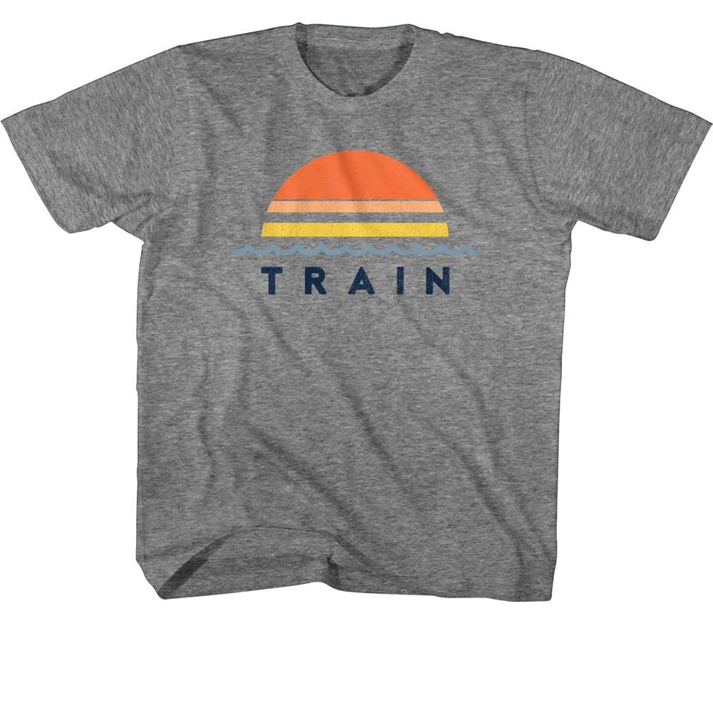 TRAIN Eye-Catching T-Shirt, TRAIN SUNSET