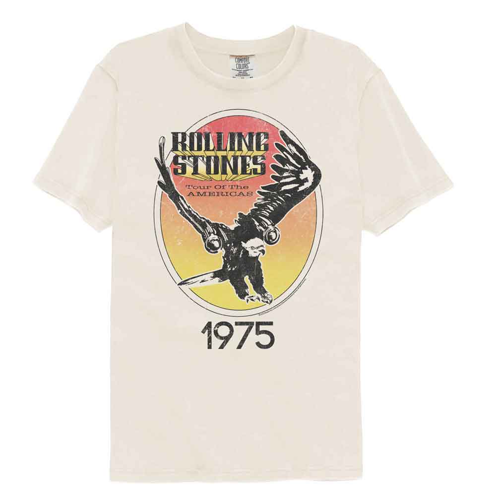 THE ROLLING STONES Garment Dye T-Shirt, TOUR OF THE AMERICAS