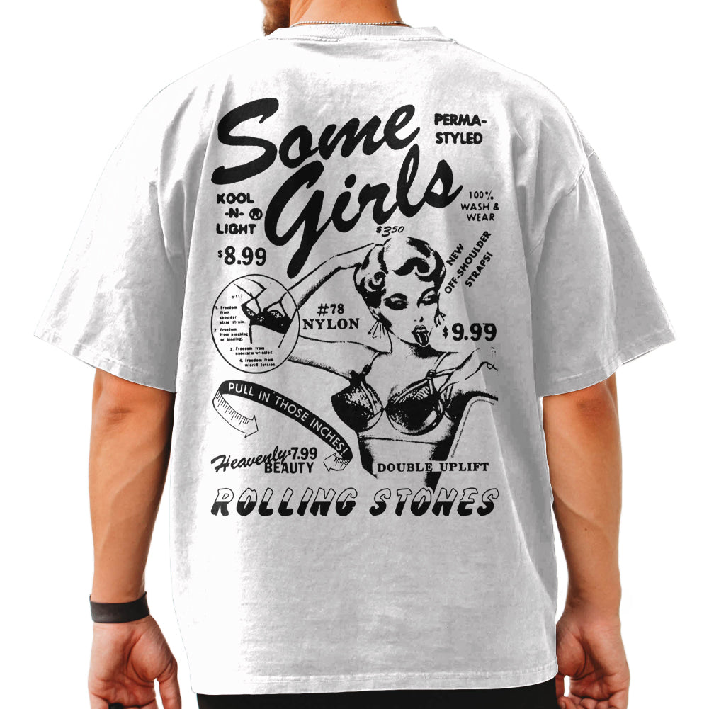 THE ROLLING STONES Oversized T-Shirt, SOME GIRLS 78