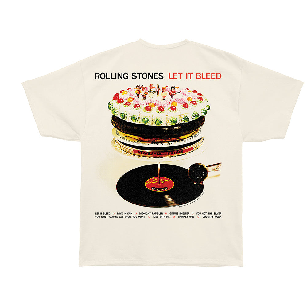 THE ROLLING STONES Oversized T-Shirt, LET IT BLEED 69