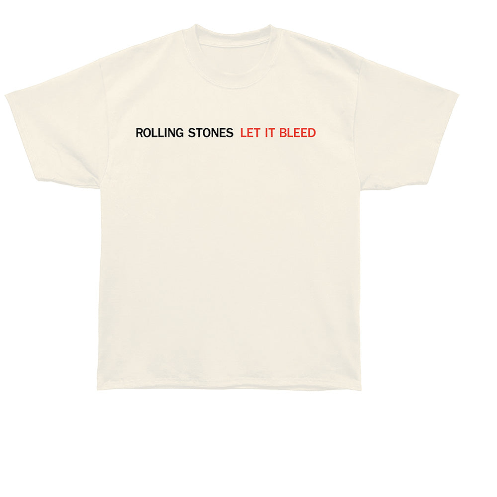 THE ROLLING STONES Oversized T-Shirt, LET IT BLEED 69 – Authentic