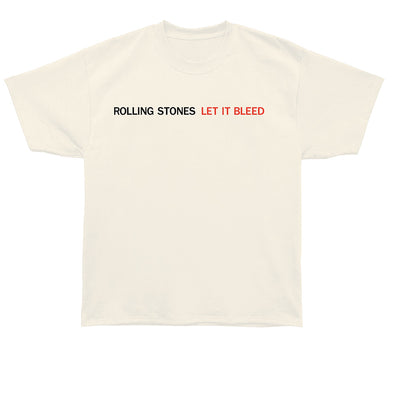 THE ROLLING STONES Oversized T-Shirt, LET IT BLEED 69