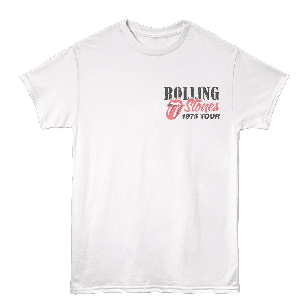 THE ROLLING STONES Eye-Catching T-Shirt, 1975 AMERICAN TOUR
