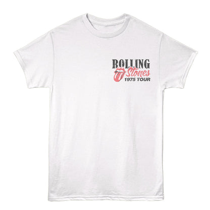 THE ROLLING STONES Eye-Catching T-Shirt, 1975 AMERICAN TOUR