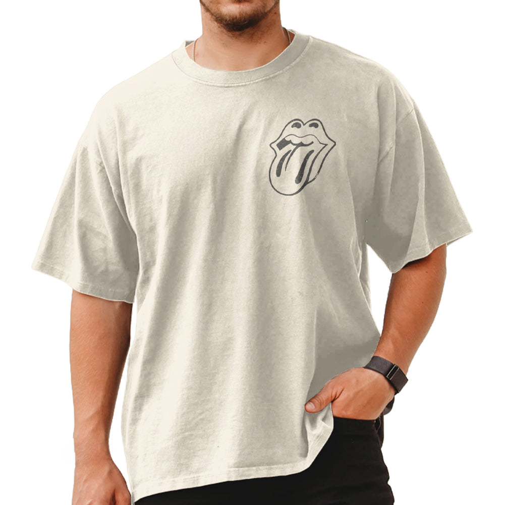 THE ROLLING STONES Oversized T-Shirt, COLLAGE