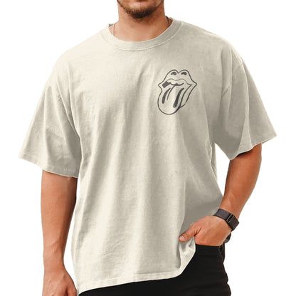 THE ROLLING STONES Oversized T-Shirt, COLLAGE