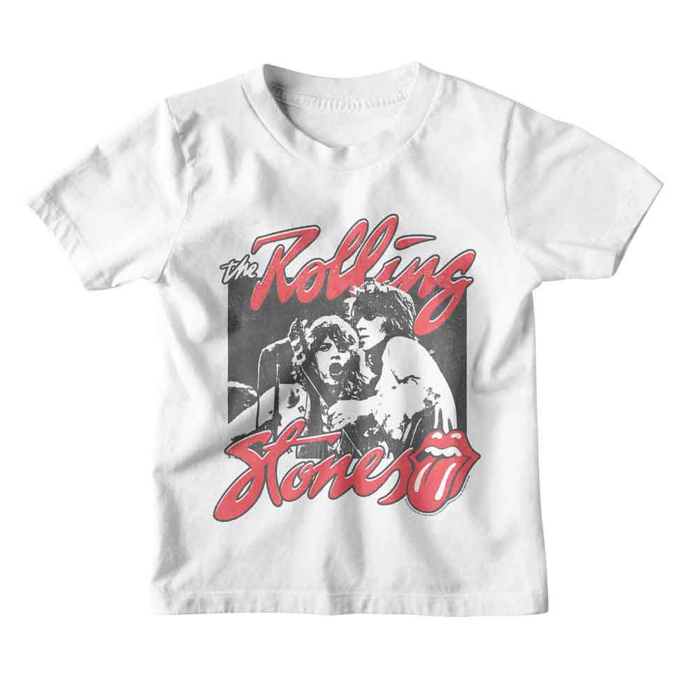 ROLLING STONES Kids T-Shirt, PHOTO AND LOGO