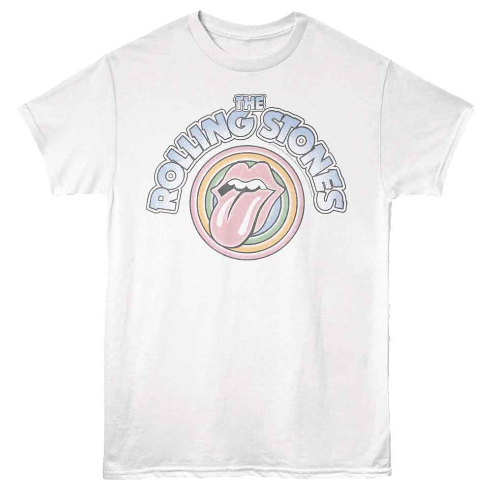 THE ROLLING STONES Eye-Catching T-Shirt, CIRCLES