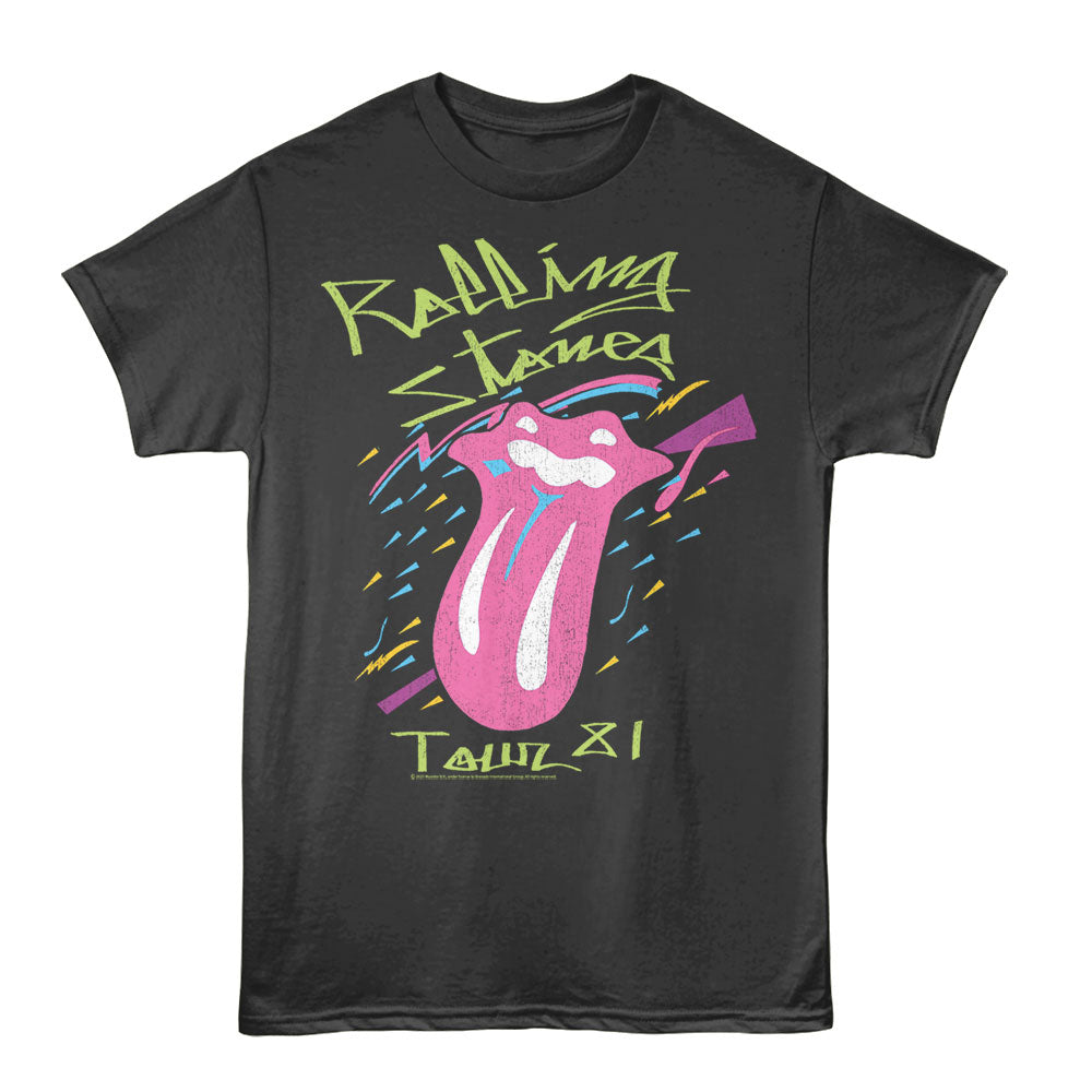 THE ROLLING STONES Eye-Catching T-Shirt, STONED AT DOME
