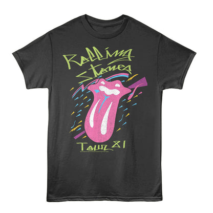 THE ROLLING STONES Eye-Catching T-Shirt, STONED AT DOME