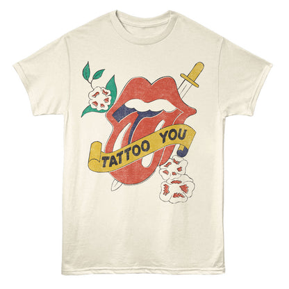 THE ROLLING STONES Eye-Catching T-Shirt, TATTOO YOU