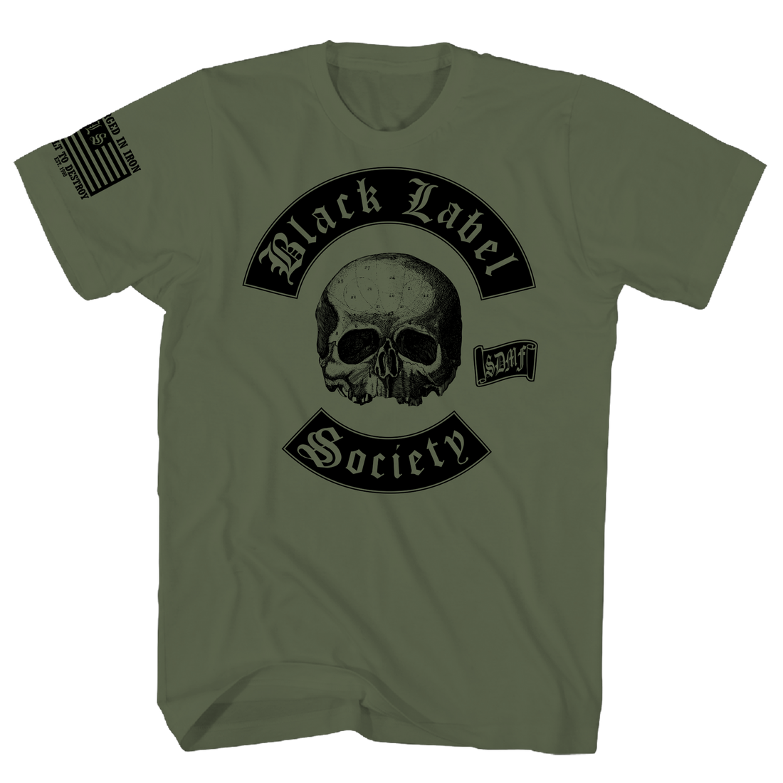 BLACK LABEL SOCIETY T-Shirt, FLAG