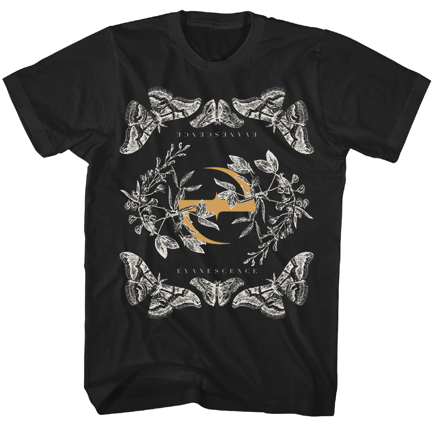 EVANESCENCE T-Shirt, BUTTERFLY