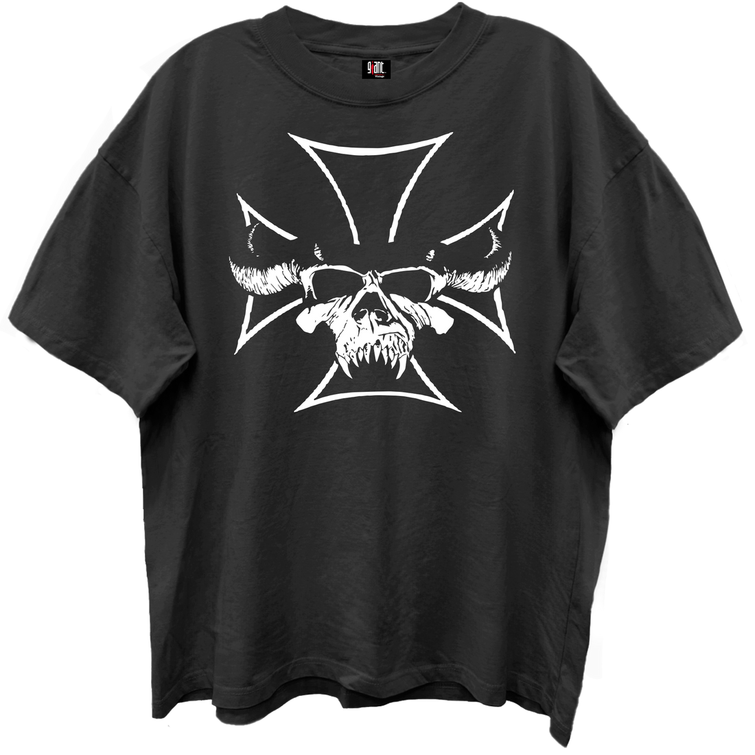 DANZIG Oversized T-Shirt, CROSS